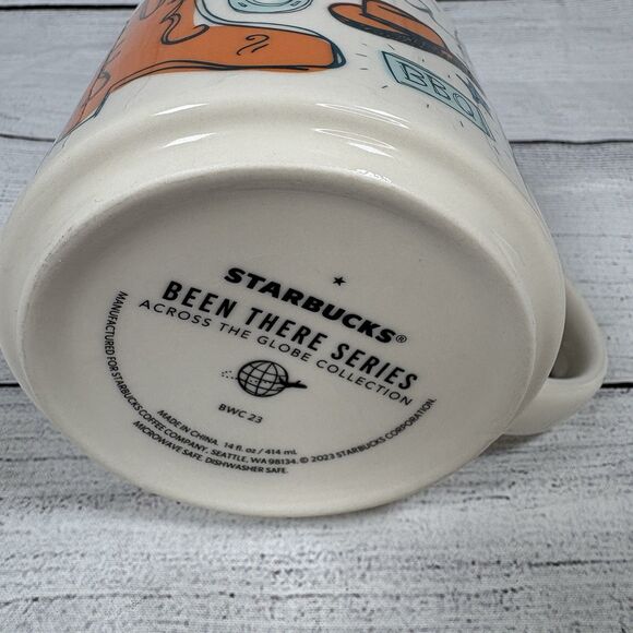 STARBUCKS TEXAS Been There Series Coffee Mug Across The Globe Collection 2023 - Picture 5 of 5